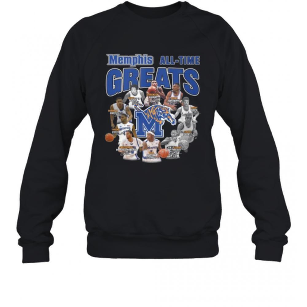 Memphis Tigers All Time Great Signatures T-Shirt
